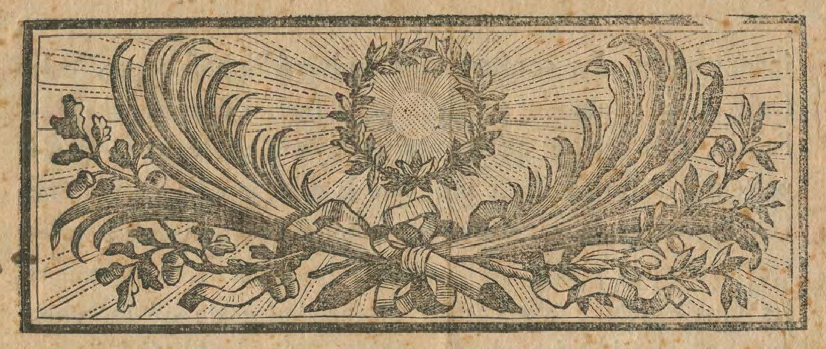 Large rectangle. From RELATION of the New Orleans fire