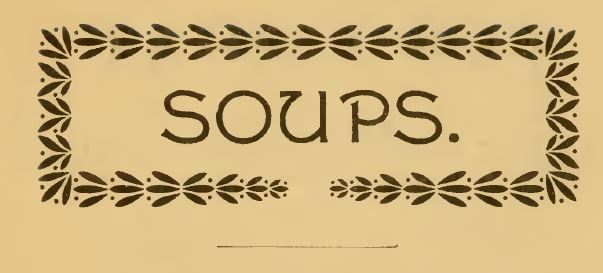 Soups
